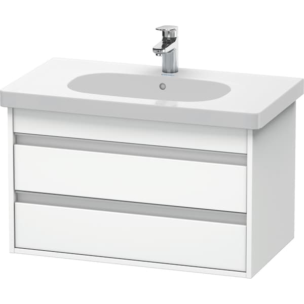 Duravit Ketho Wall-Mounted Vanity Unit Kt664701818 White Matt KT664701818 - main